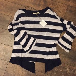 Nautical stripe summer sweater